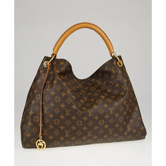 Louis Vuitton Monogram Canvas Artsy GM Shoulder Tote Handbag Brown - Picture 1 of 11